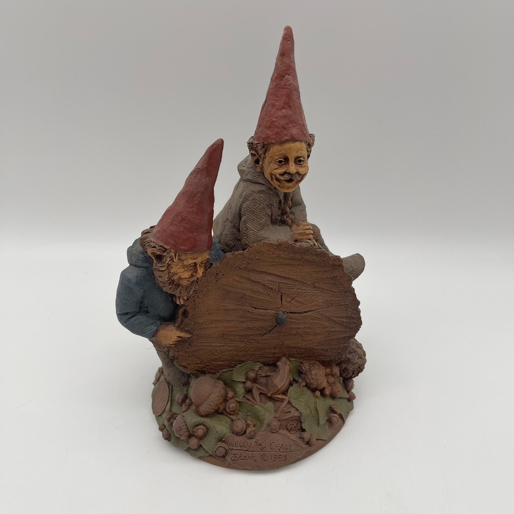 Tom Clark Gnome Woody and Chane Signed Cairn Studio Figurine COA ORIGINAL BOX